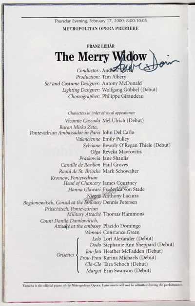 Davis, Andrew in The Merry Widow 2000