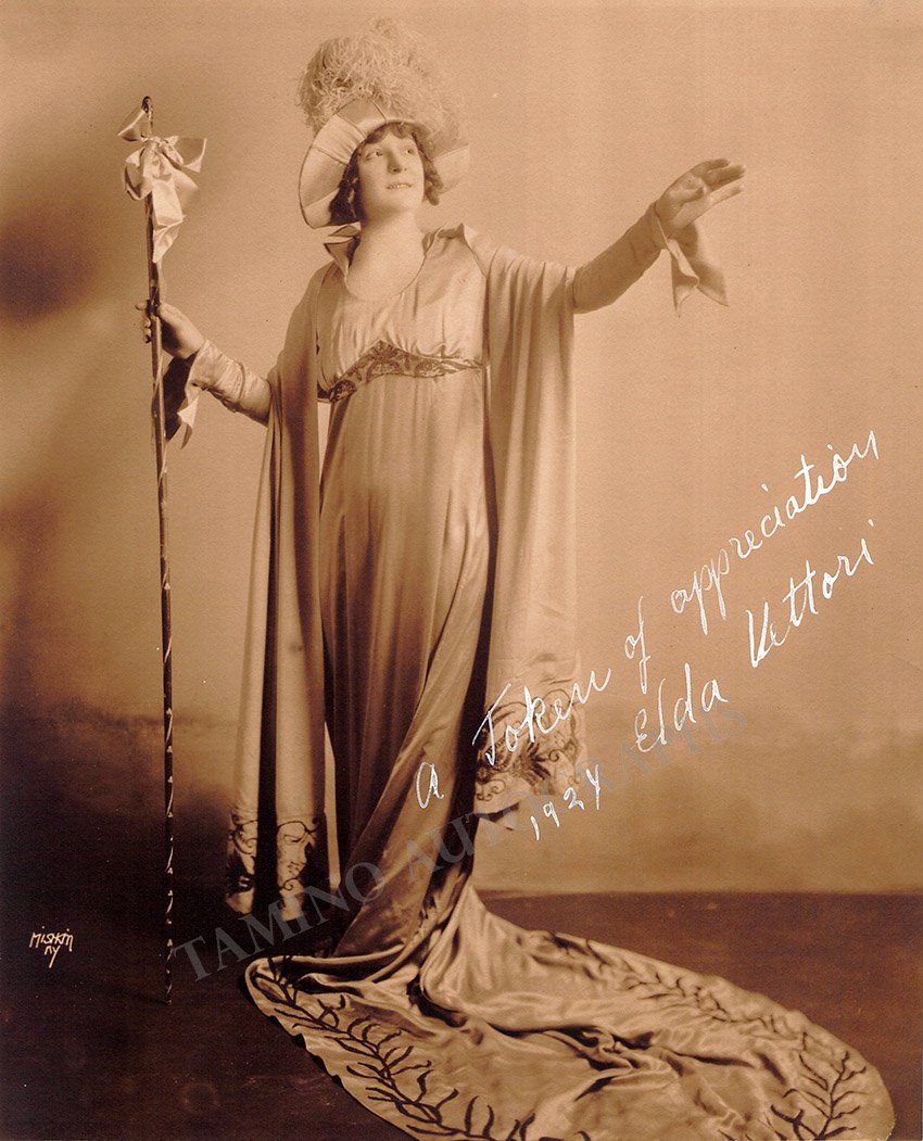 20s Opera Singer Metropolitan Opera - Singers Autographs Lot from 1920s