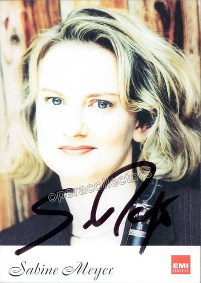 Meyer, Sabine - Signed Photo