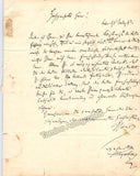 Meyerbeer, Giacomo - Autograph Letter Signed 1843