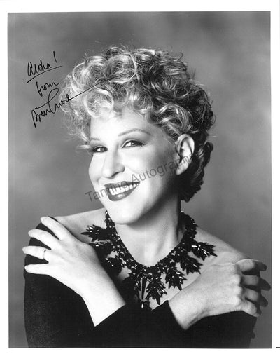 Midler, Bette - Signed Photograph