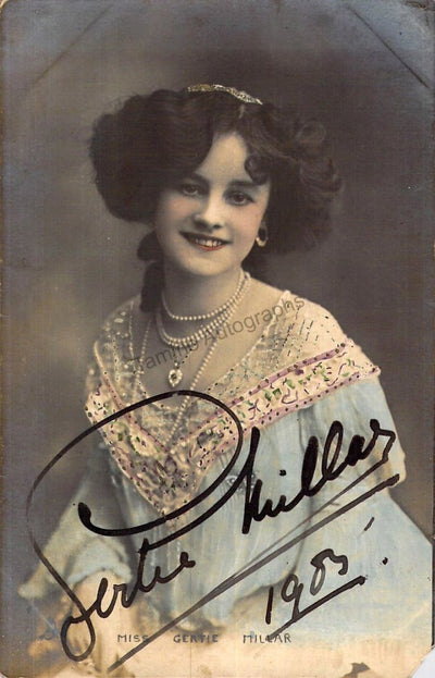 Millar, Gertie - Signed Photograph 1903