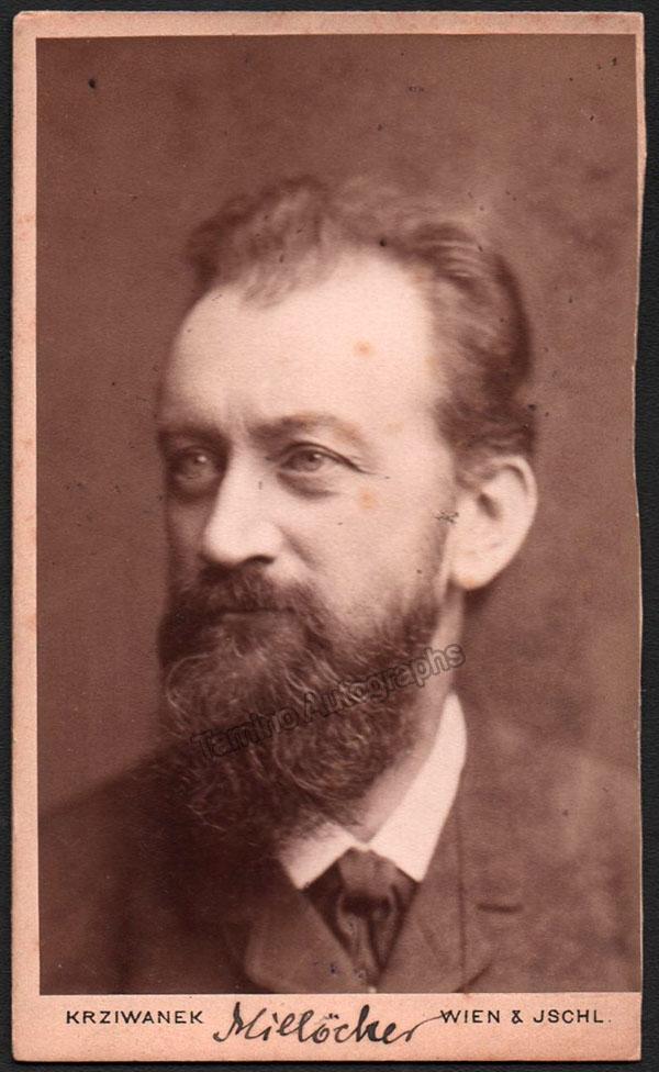 Millocker, Carl - Vintage CDV