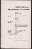 Milstein, Nathan - Concert Program Amsterdam 1936 - Bruno Walter