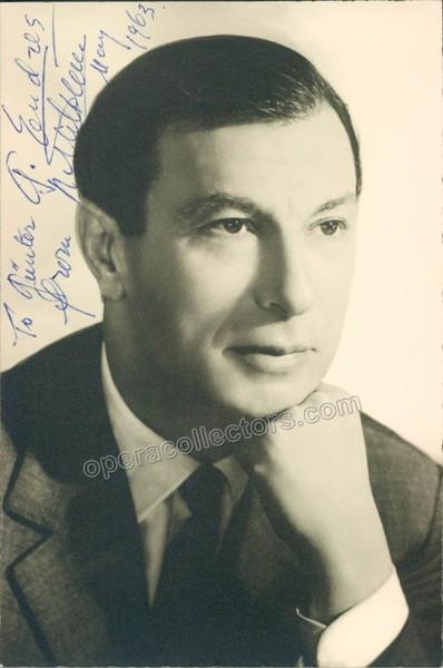 Milstein, Nathan - Signed photo