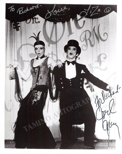 Minelli, Liza - Grey, Joel - Double Signed Photo in "Cabaret"