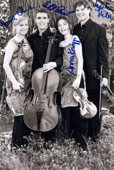 Minetti String Quartet - Larger Size Signed Photo