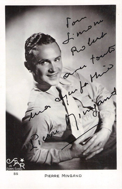 Mingand, Pierre - Signed Photograph