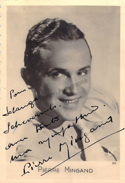 Mingand, Pierre - Signed Photograph