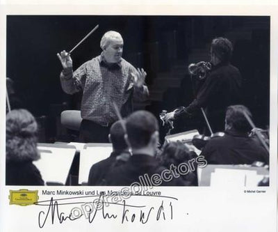 Minkowski, Marc - Signed Photo