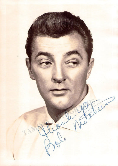 Mitchum, Robert - Signed Photograph