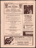 Mitropoulos, Dimitri - Concert Program Carnegie Hall 1942-43