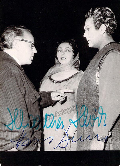 Modl, Martha - Beirer, Hans - Double Signed Photo