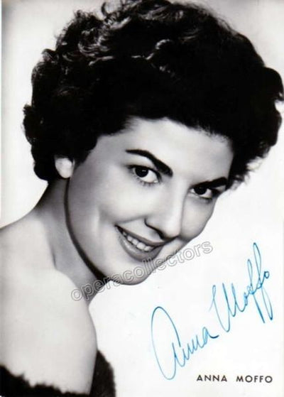 Moffo, Anna - Signed photo