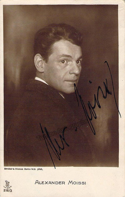 MOISSI, Alexander