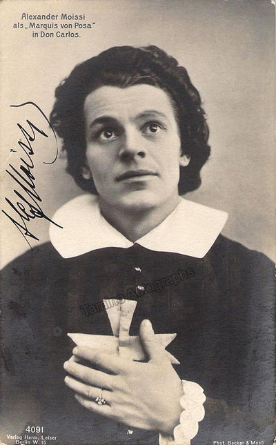 MOISSI, Alexander