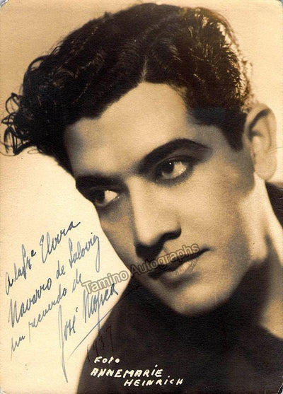 Mojica, Jose - Signed Photograph 1937