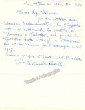 Molinari-Pradelli, Francesco - Autograph Lot 1965-66
