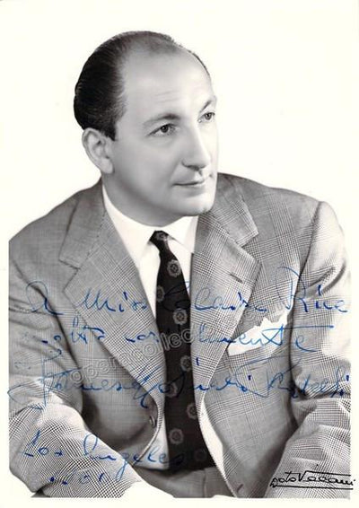 Molinari-Pradelli, Francesco - Signed Photo 1960