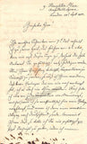 Molique, Wilhelm - Autograph Letter Signed 1850
