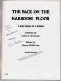 Mollicone, Henry - Signed Printed Score "The Face on the Barroom Floor"