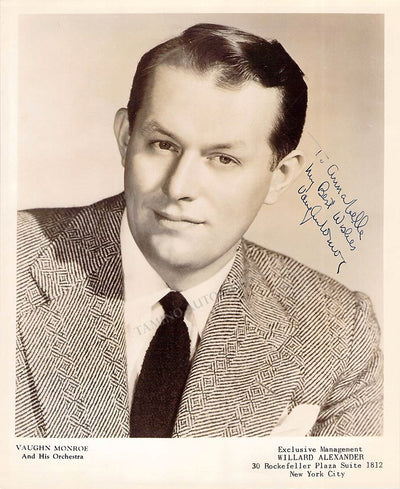 Monroe, Vaughn - Signed Photograph