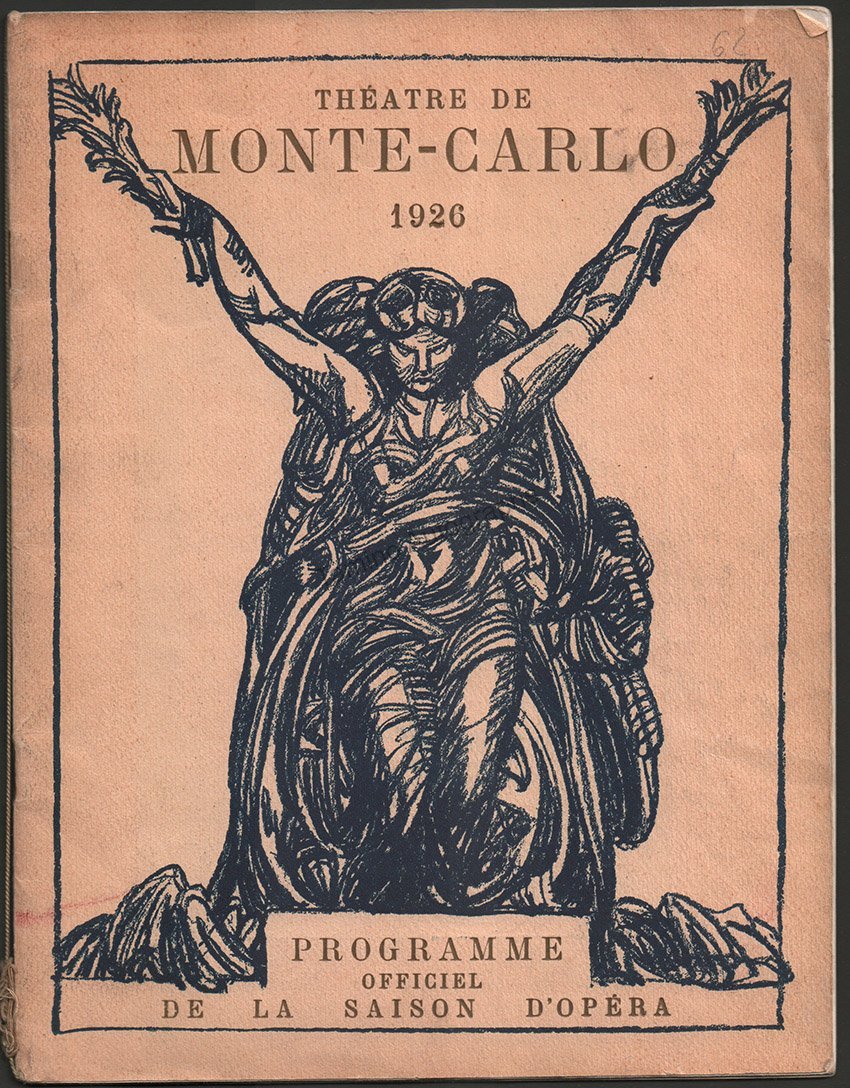 Monte Carlo Opera - Program Lot 1924-1931 - Tamino