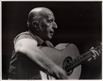 Montoya, Carlos - Original Photo in Rehearsal