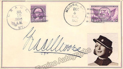 Moore, Grace - Signed Envelope