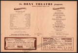 Moore, Grace - Signed Program Roxy Theatre New York