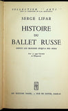 Moore, Lillian - Signed Book "Histoire du Ballet Russe" by Serge Lifar