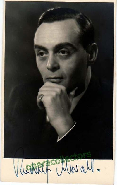 Moralt, Rudolf - Signed Photo Postcard