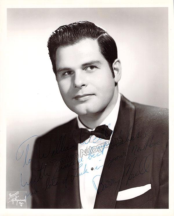 MORELL, Barry (Various Autographs) – Tamino
