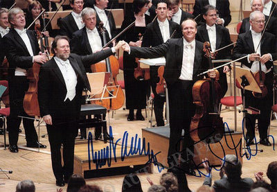 Mork, Truls - Chailly, Riccardo - Double Signed Photograph