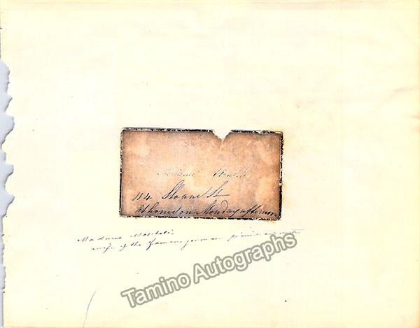 Moscheles, Ignaz - Autograph Letter Signed 1824 - Tamino
