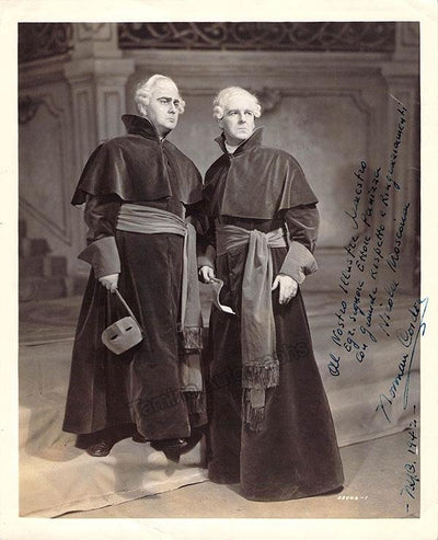 Moscona, Nicola - Cordon, Norman - Double Signed Photograph in Ballo in Maschera