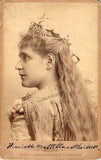Mottl-Standthartner, Henriette - Signed Cabinet Photo in Tannhauser