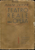 Mount Ivnor - World Premiere Program La Scala 1939