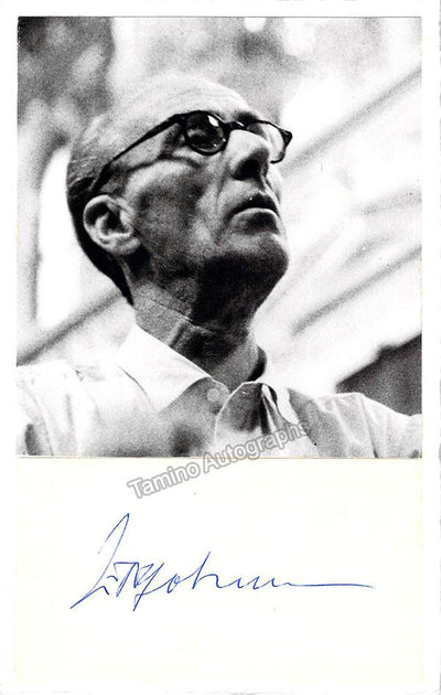 Mravinsky, Yevgeny - Signed Photo