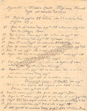 Mugnone, Leopoldo - Signed Baton 1910 + Autograph Note Signed