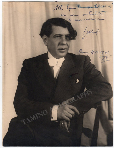 Mule, Giuseppe - Large Signed Photograph 1942