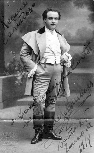 Mulleras, Miguel - Signed Photograph in role 1919