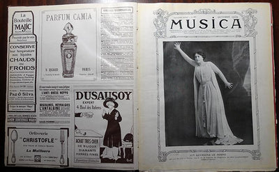 MUSICA Magazine - Bound Volume with 22 Magazines 1909-1911 + 7 More