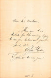Musin, Ovide - Autograph Notes Signed