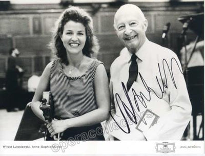 Mutter, Anne-Sophie - Signed photo