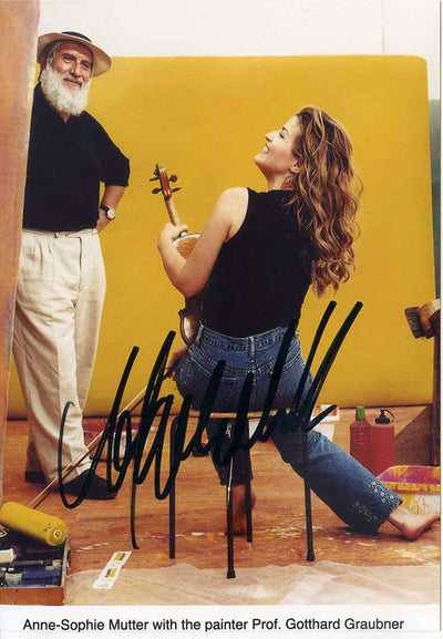 Mutter, Anne-Sophie - Signed Photo