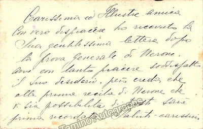 Muzio, Claudia - Autograph Note Signed