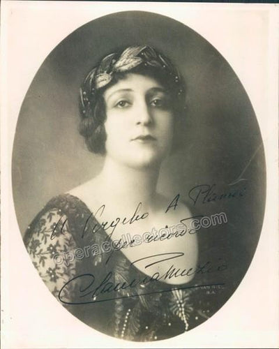 Muzio, Claudia - Signed photo