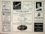 Muzio, Claudia - Teatro Colón Program Lot 1919-1934