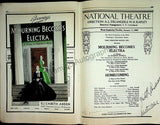 National Theatre - Lot of 8 Theater Signed Programs 1930-1932
